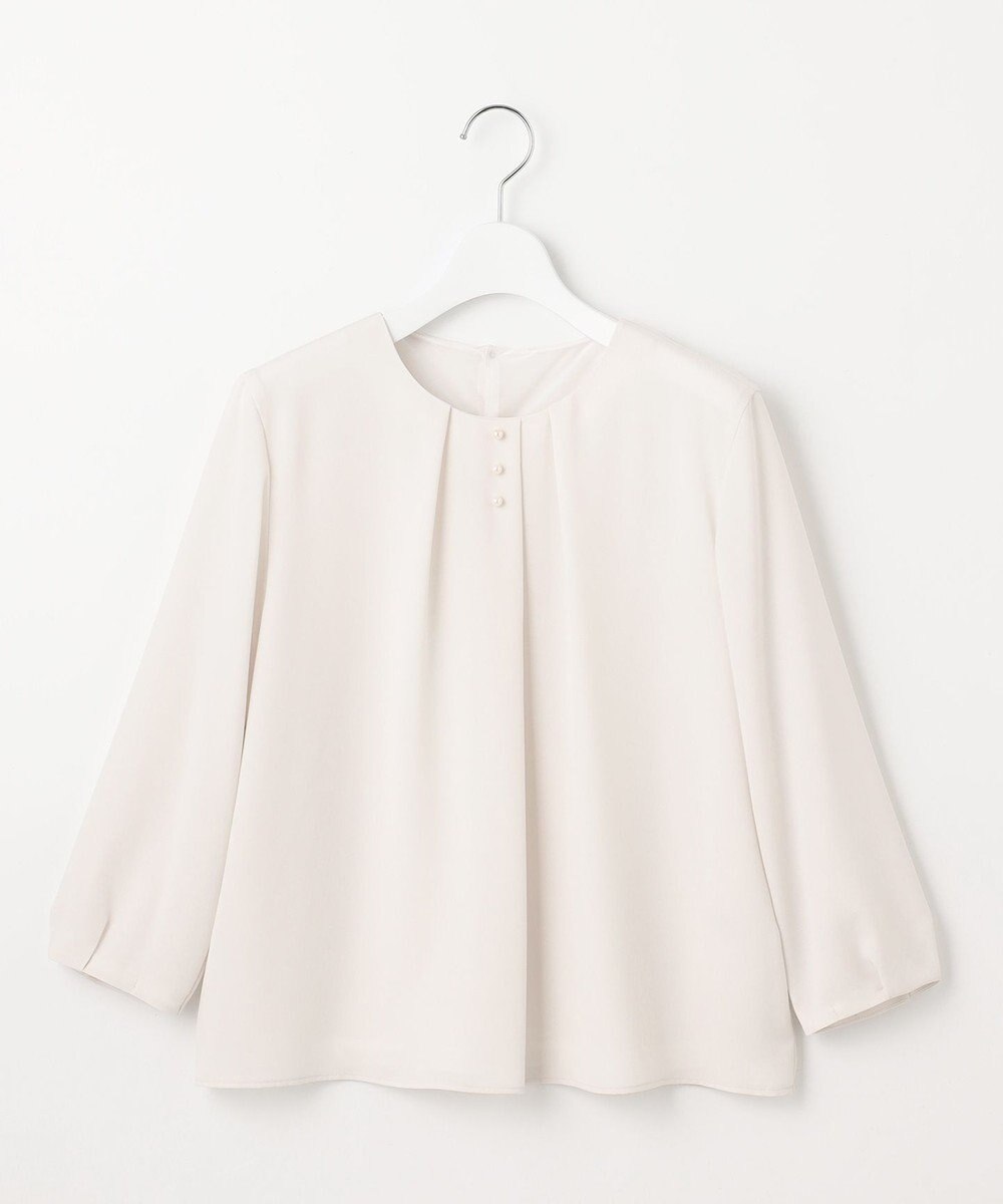 J.PRESS LADIES L ストレッチジョーゼット カットソー 