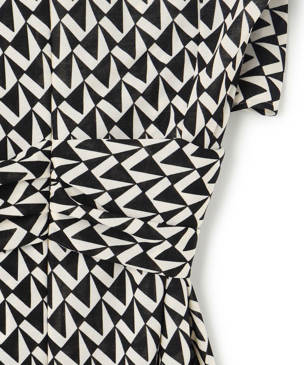 BEIGE， 【洗える】MODESTO / ジャージーストレッチカシュクールドレス 