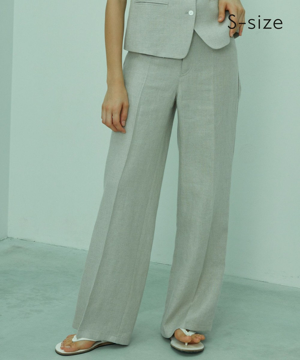 BEIGE， 【S-size】BURDOCK / ワイドパンツ 