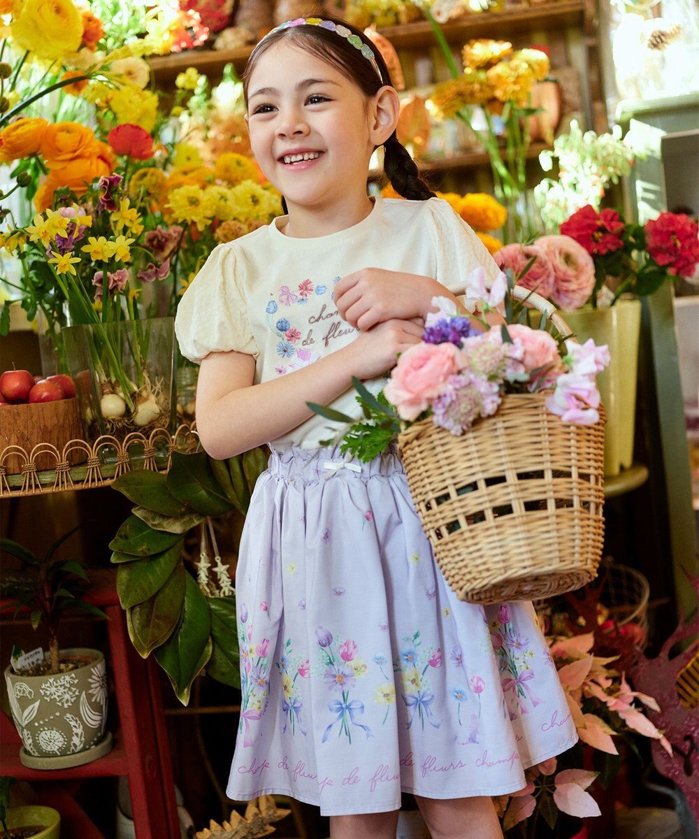 ANY KIDS キラキラ ハート カチューシャ 