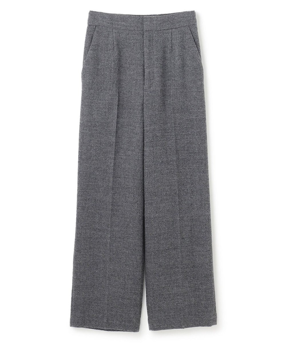 BEIGE， MILLAM / フェイクレザーパッチワイドパンツ 