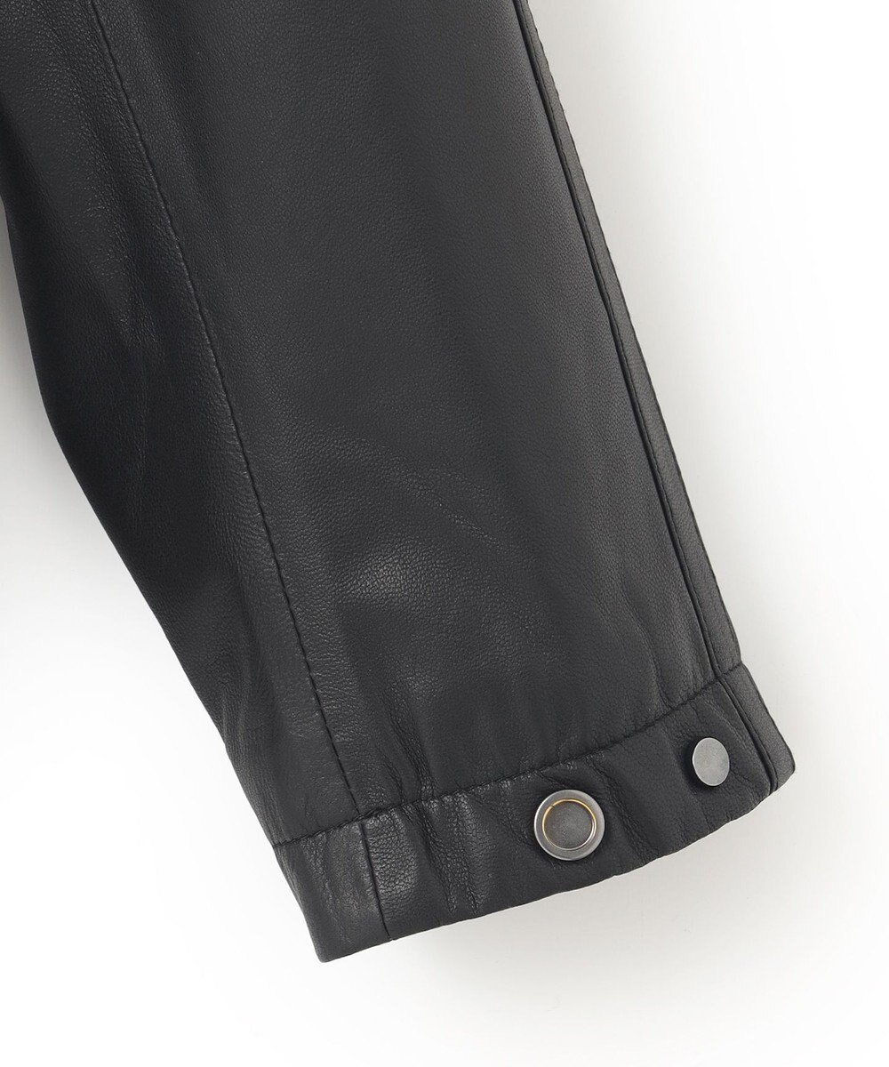 JOSEPH HOMME ライトラムナッパレザー　フードブルゾン 