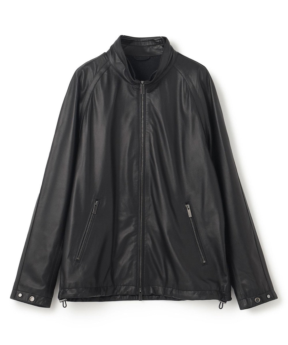 JOSEPH HOMME ライトラムナッパレザー　フードブルゾン 