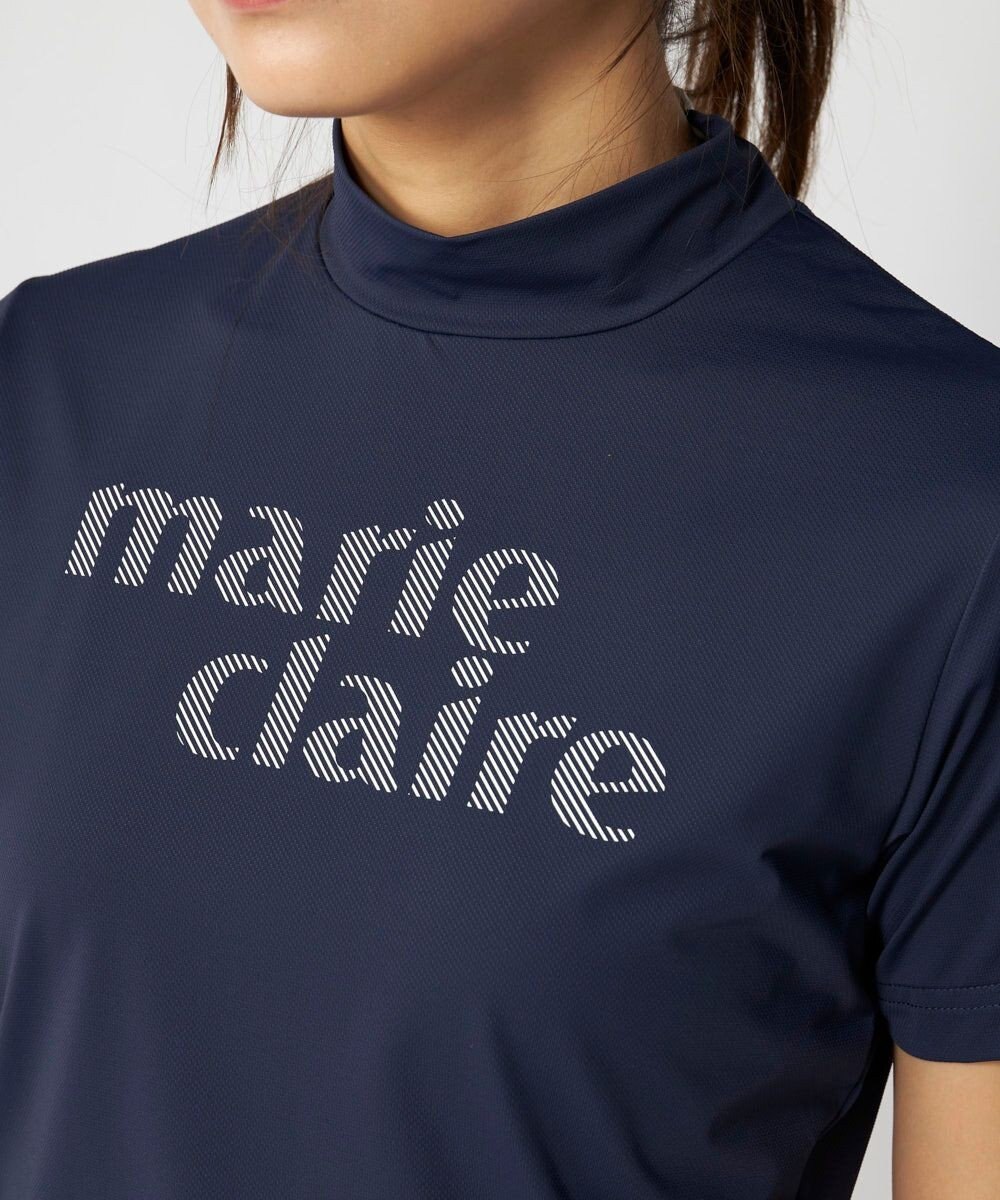 FILA GOLF／marie claire 【marie claire SPORT】 半袖モックネックシャツ 