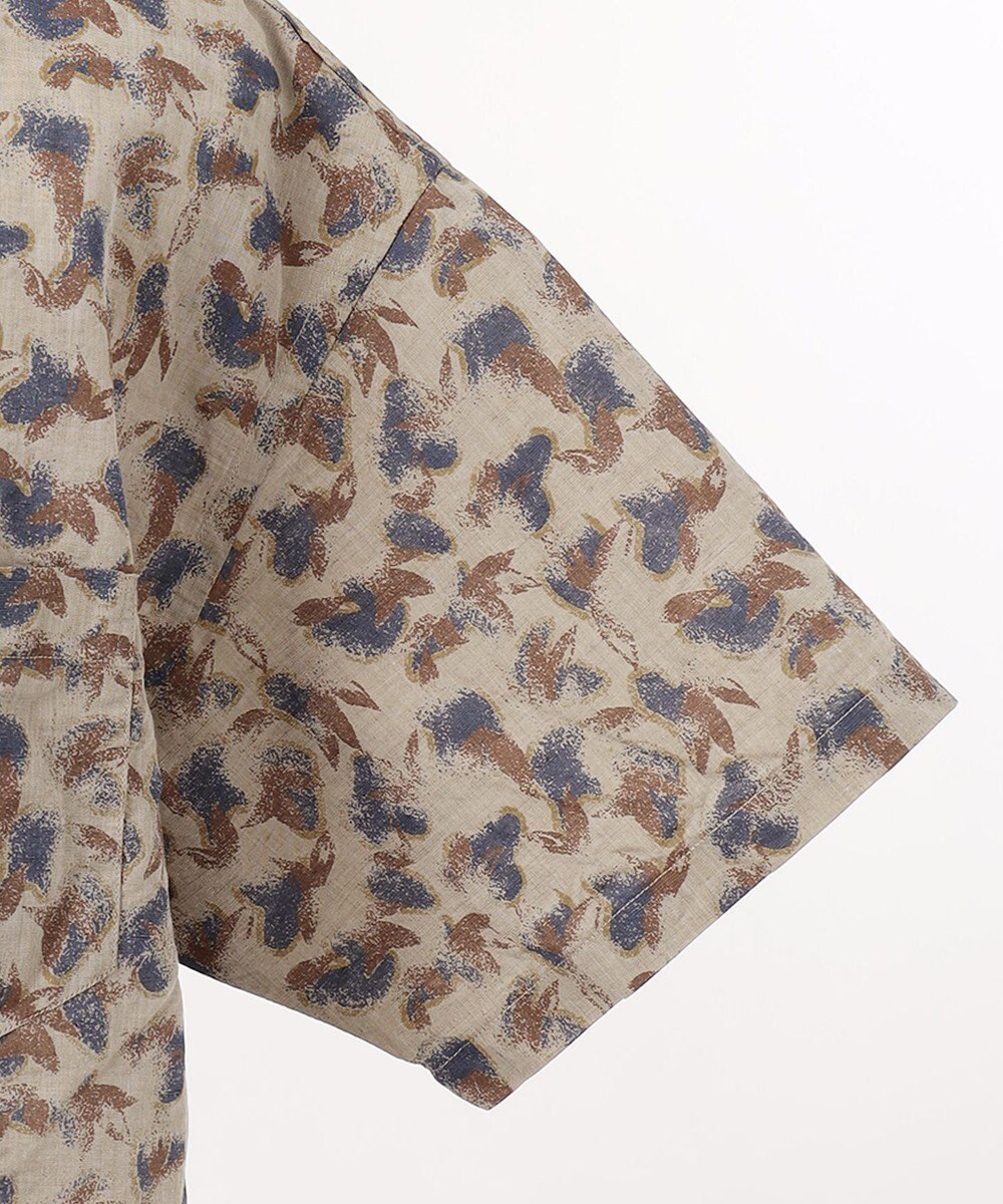 JOSEPH ABBOUD MOUNTAIN 【SPACE】OGアロハリーフ シャツ 