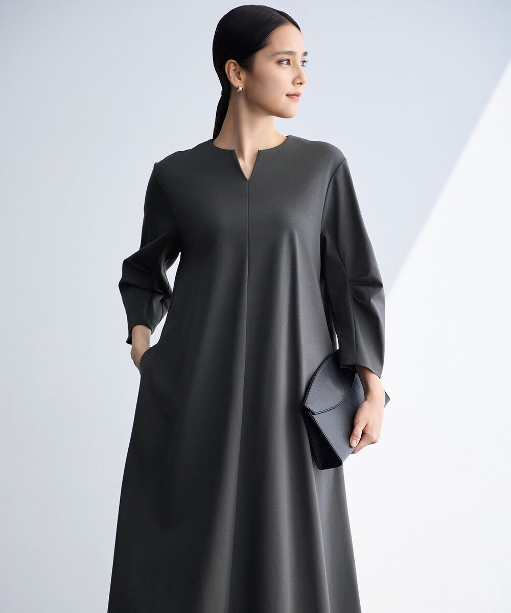 自由区 L クリアーコットンポンチ ワンピース 