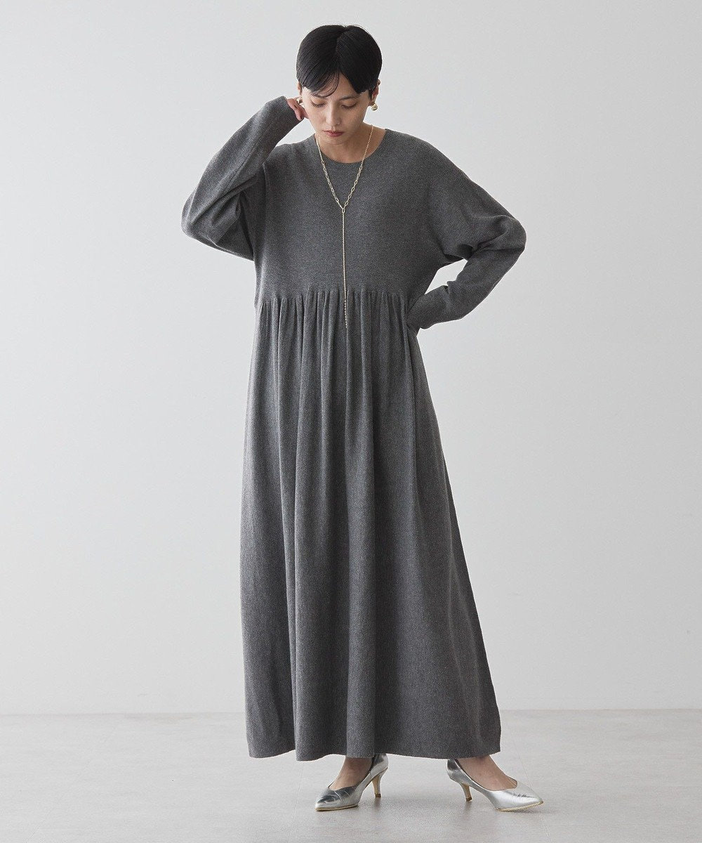 AMERICAN HOLIC 【WEB限定】バイパチティアードニットワンピース 