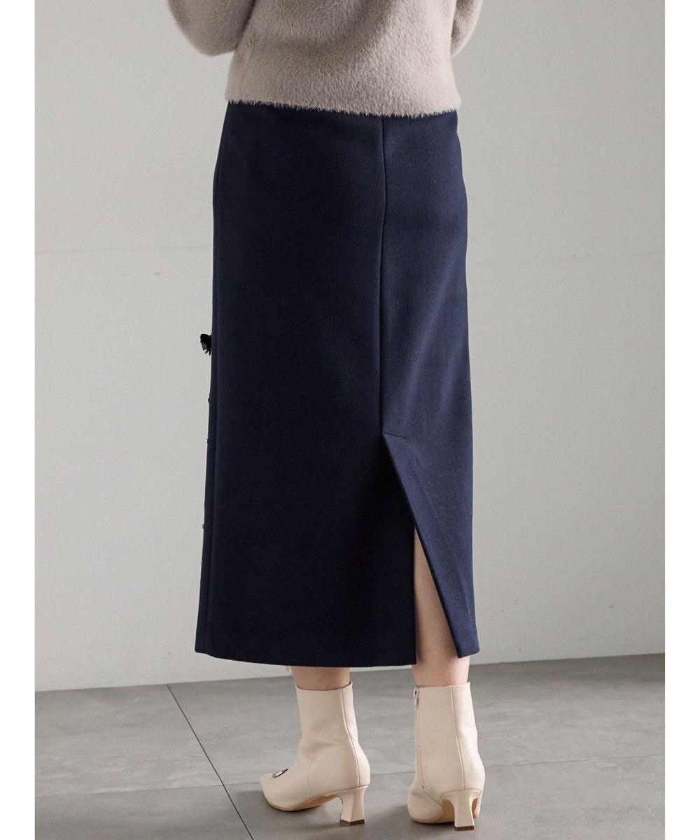 Te chichi ビジューデザインナロースカート《2025winter catalog item》 