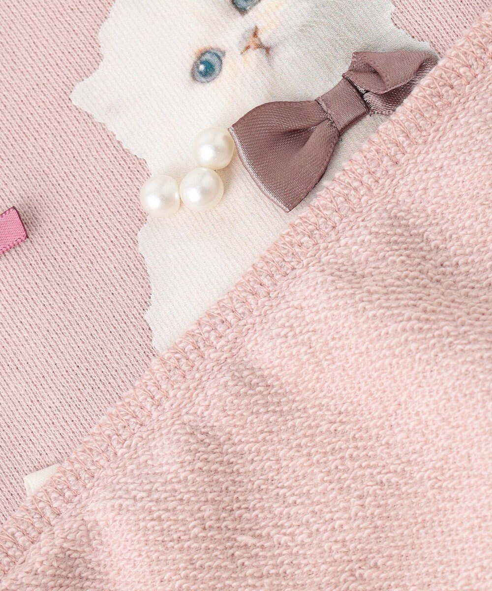 ANY KIDS フォトネコ 裏毛 トレーナー 