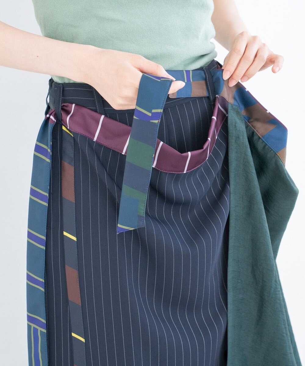 COQ MULTI WAY SAILER ラップスカート付きパンツ 