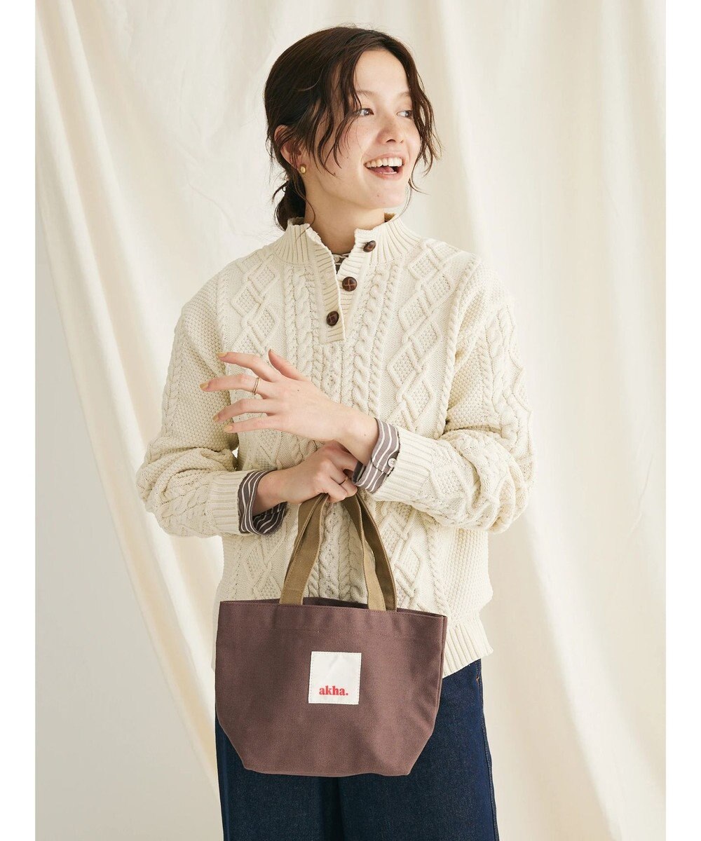 CRAFT STANDARD BOUTIQUE リサイクルポリエステルヘンリーネックプルオーバー 