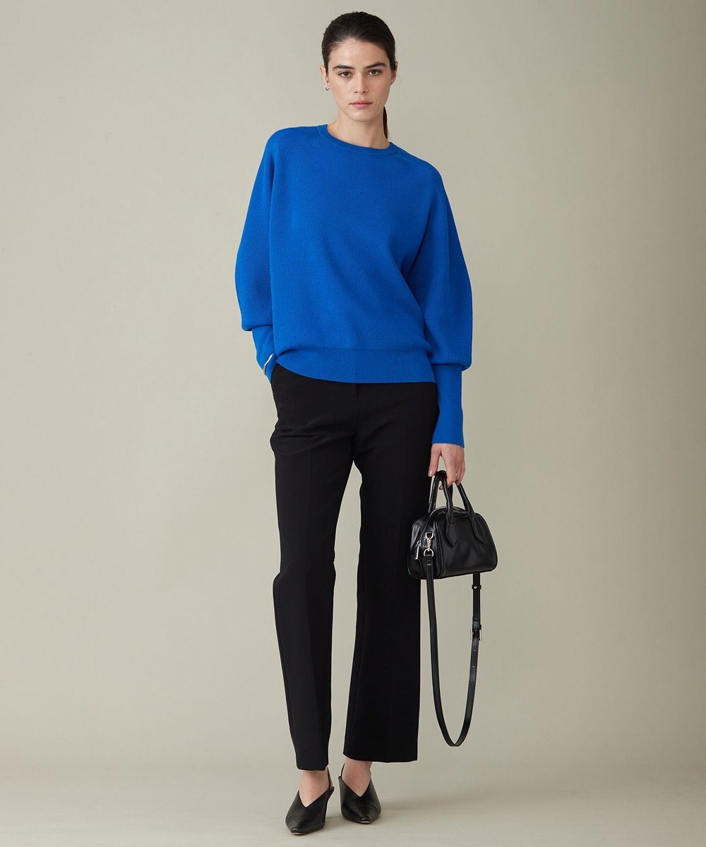 ICB 【洗える】 ウールポリエステルハイゲージ ニット 