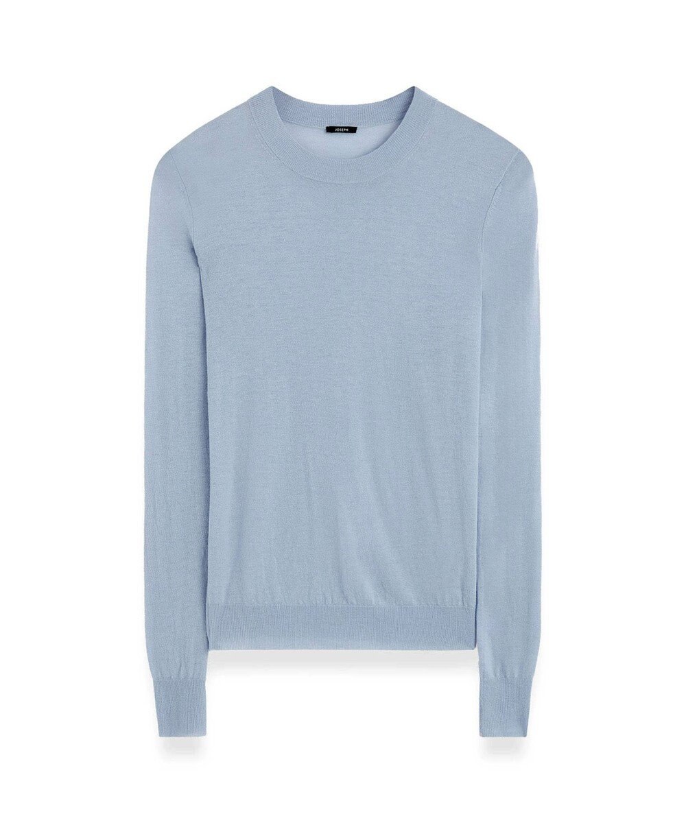 JOSEPH 【洗える】キャッシュエアー　ラウンドネックニット 