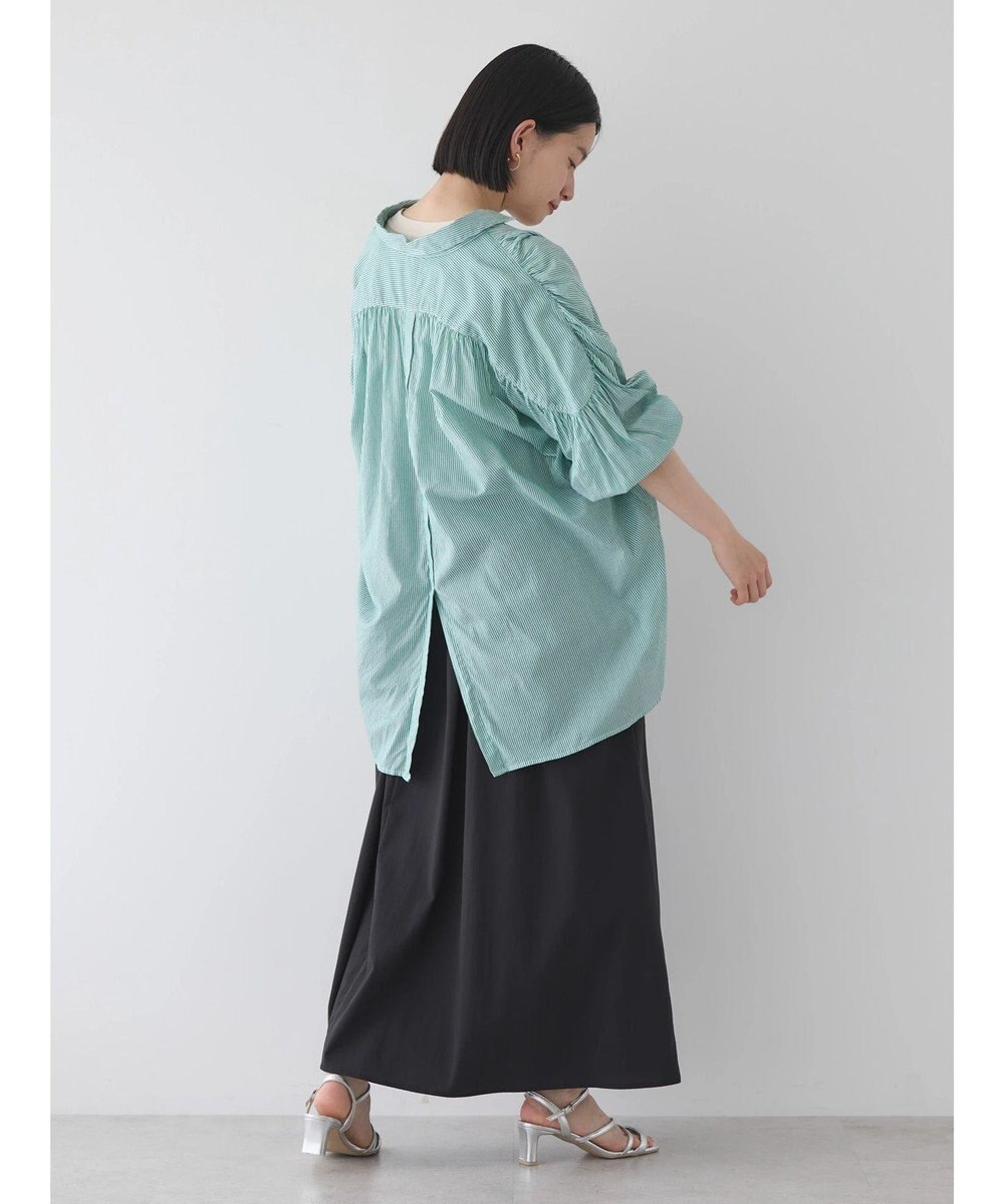 AMERICAN HOLIC カルゼギャザーシャツチュニック 