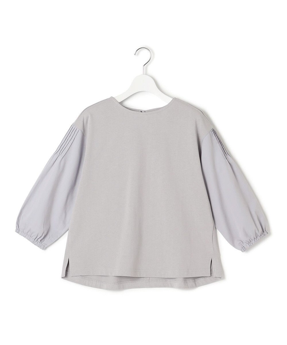 J.PRESS YORK STREET 【WOMEN】ファブリックスリーブ　プルオーバー 