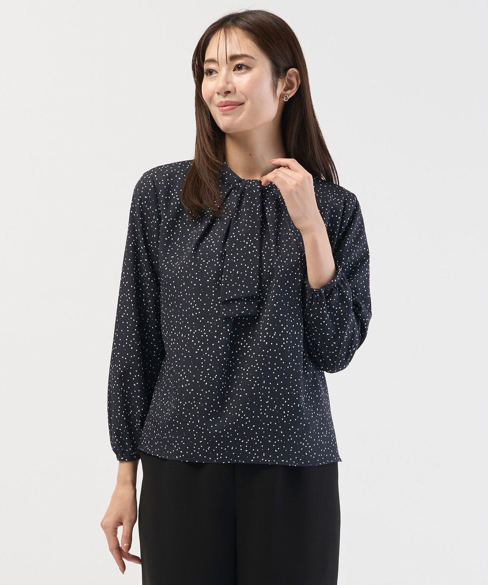 J.PRESS LADIES S 幾何プリント カットソー 