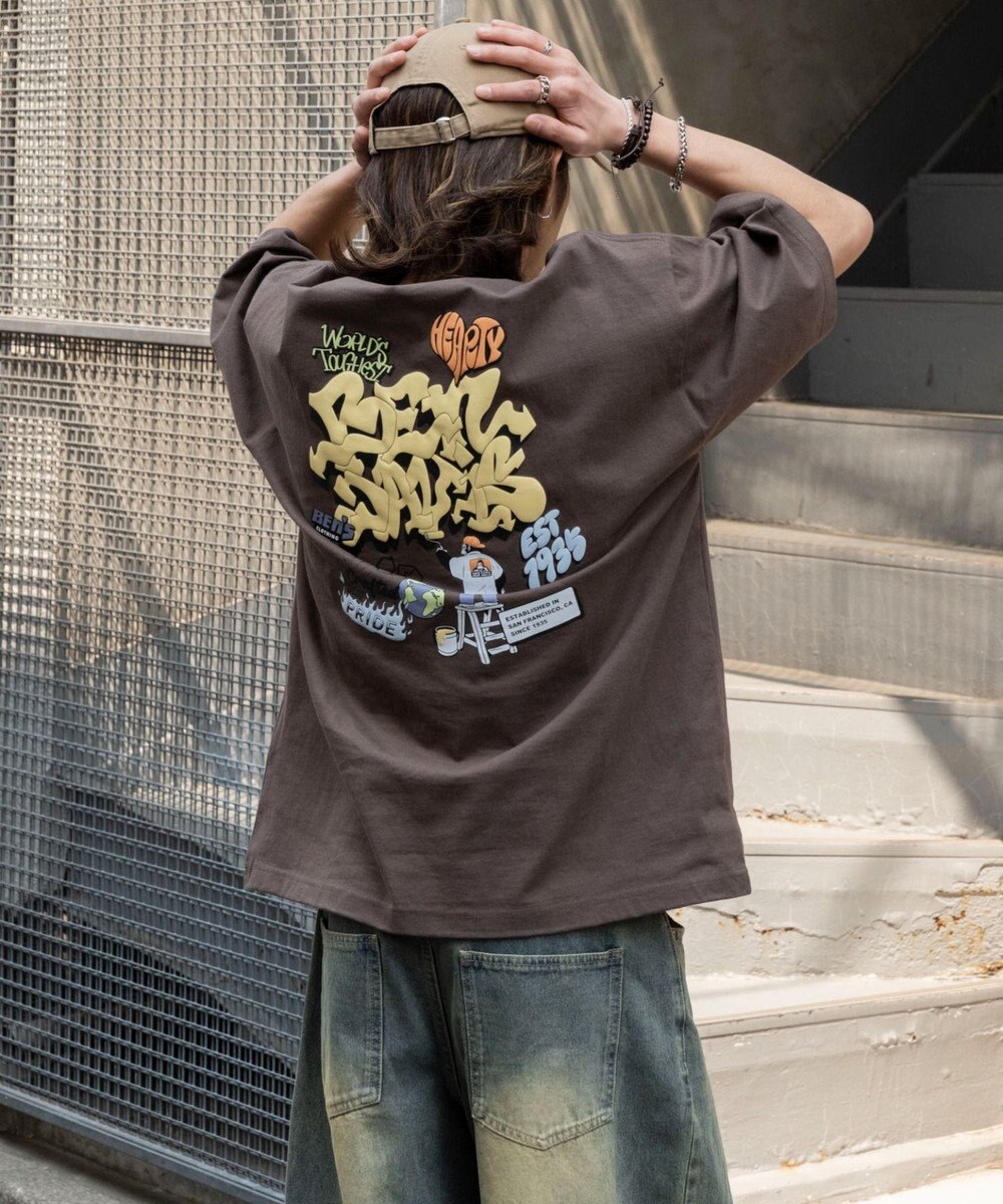 WEGO 別注BENDAVISIプランプロゴT（SS） 