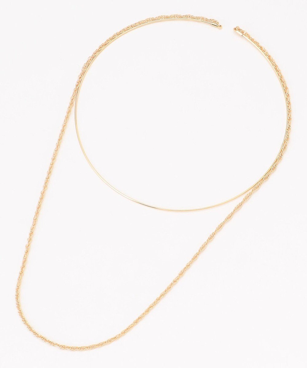 J.PRESS YORK STREET 【WOMEN】フープチェーン ネックレス 