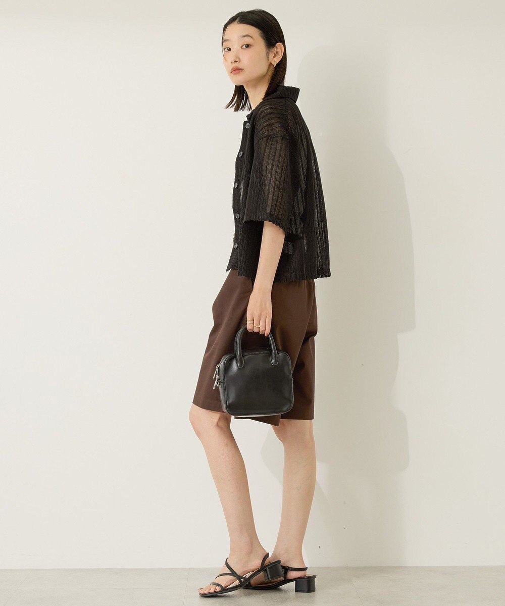 AMERICAN HOLIC メッシュ半袖ブラウス 