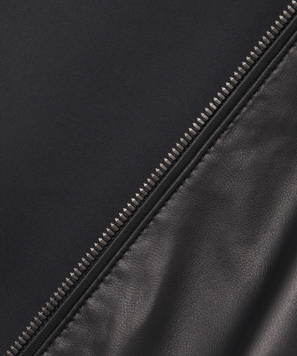 JOSEPH HOMME ライトラムナッパレザー　フードブルゾン 