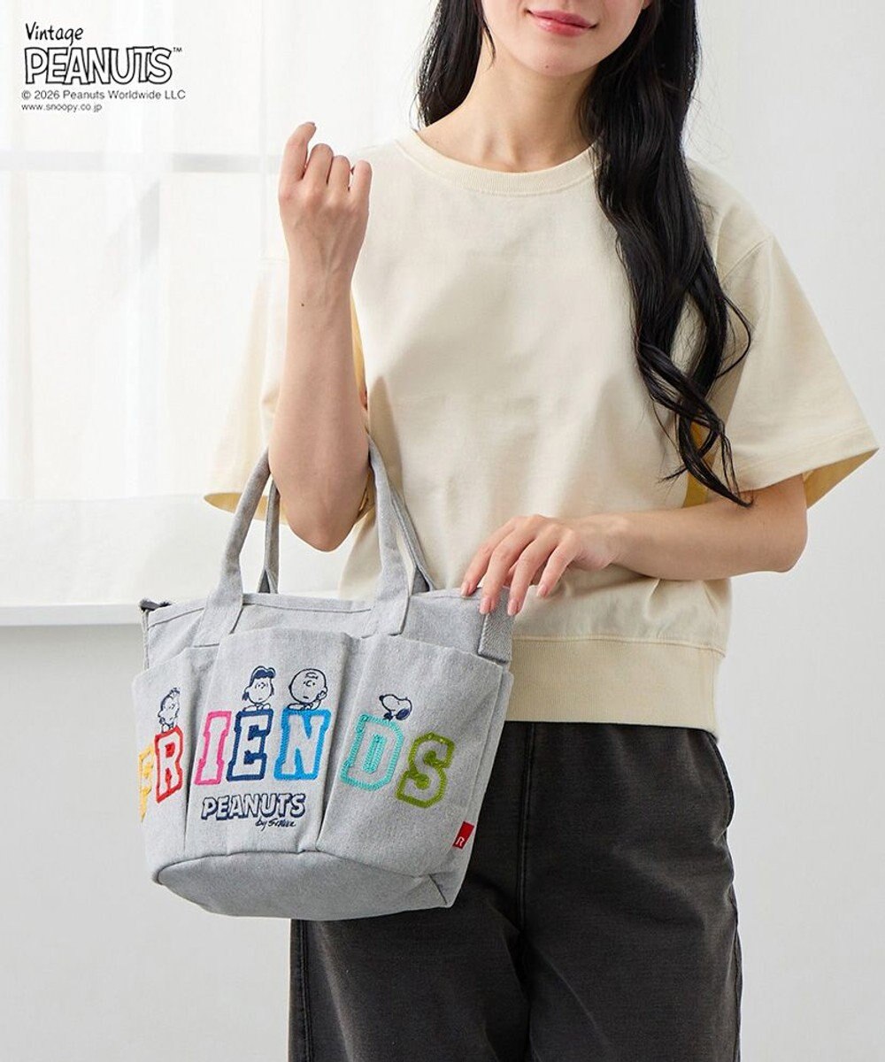 ROOTOTE 8502【ルートート】スヌーピー IP.デリ.ポケッツ.ピーナッツ-1C 