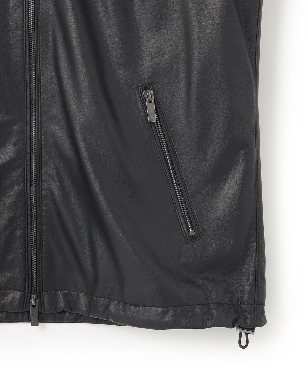 JOSEPH HOMME ライトラムナッパレザー　フードブルゾン 