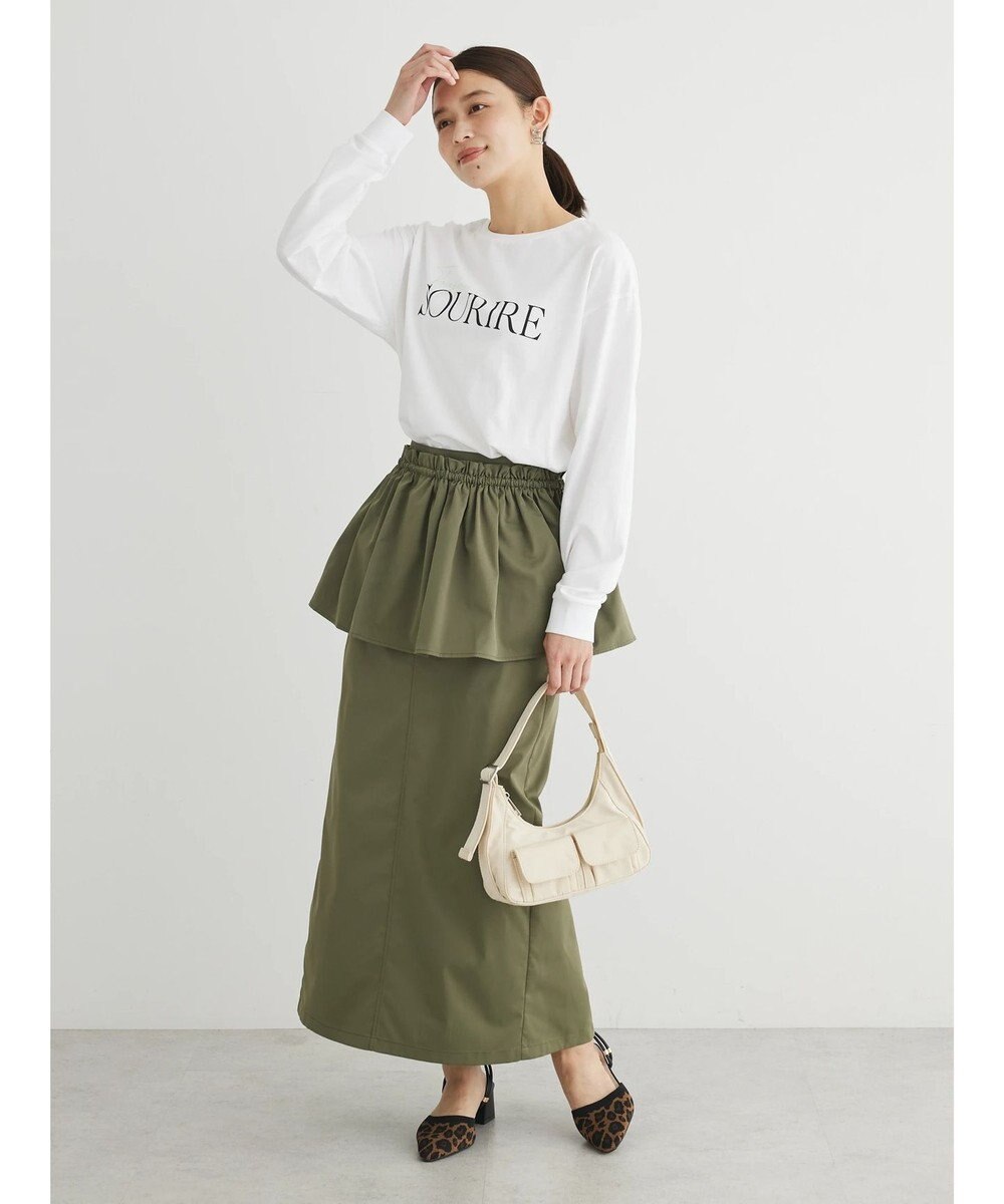 Green Parks ・ＳＵＧＡＲ　ＳＰＯＯＮ　３ｗａｙペプラムスカート 