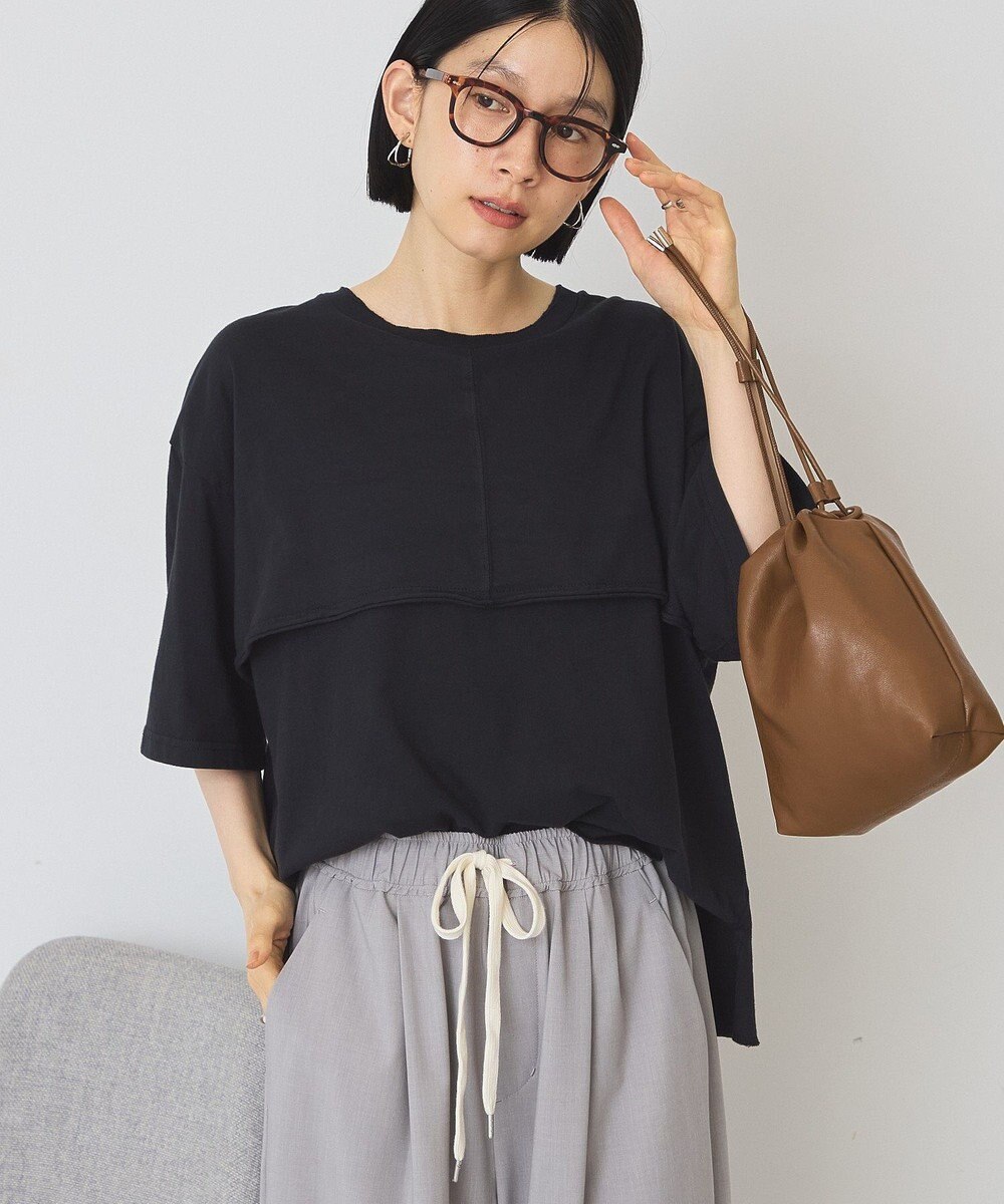 AMERICAN HOLIC レイヤード風加工Ｔシャツ 