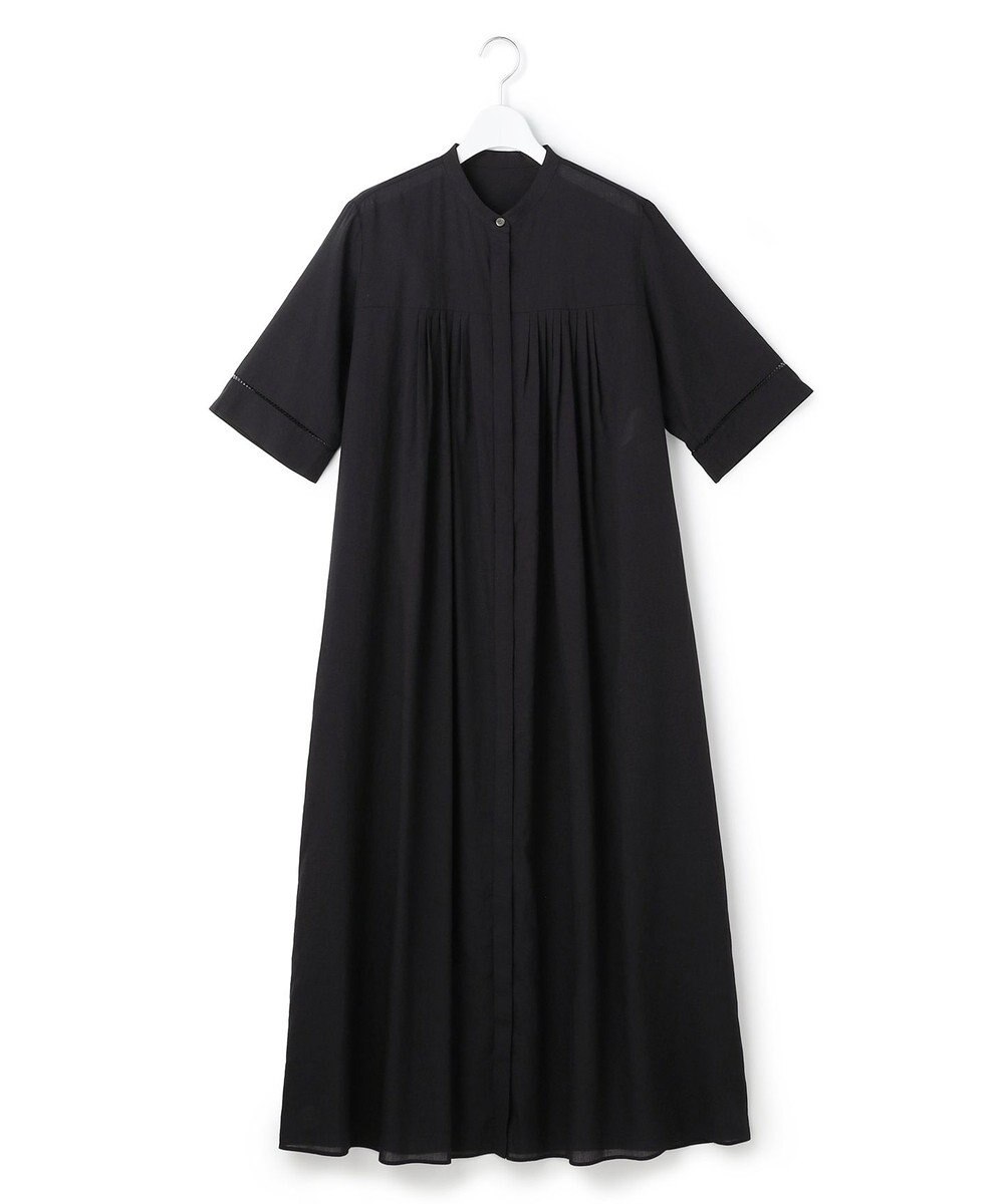 ICB L リネンスラブローン シャツワンピース 