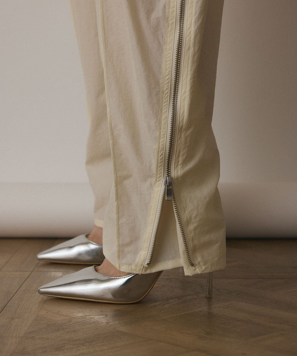 GRACE CONTINENTAL ナイロンジップカーゴパンツ 