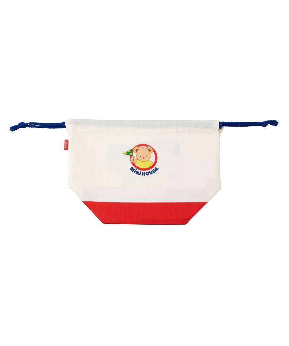 MIKI HOUSE HOT BISCUITS 【ミキハウス】 ミキハウスベア ランチバッグ 