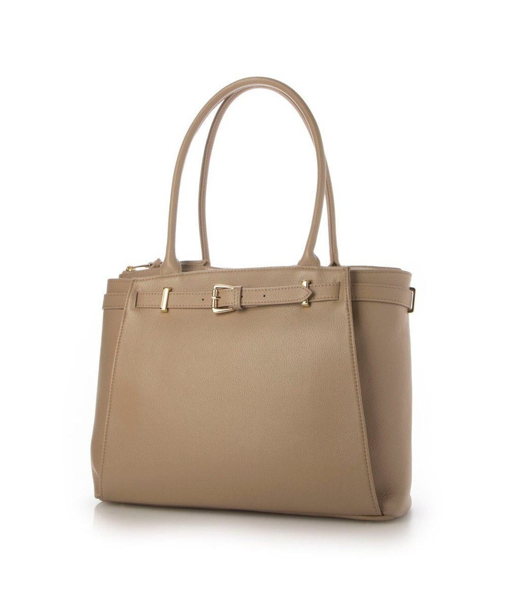 UNBILLION 【テレビ ドラマ着用アイテム】ペルケ perche / WEB限定牛革ソフトA4ベルトトート 