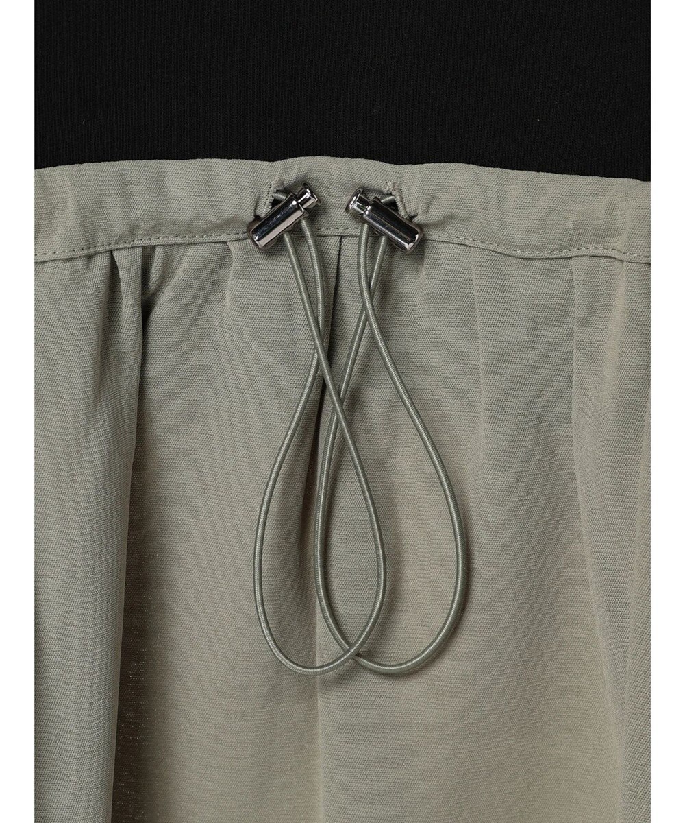 Green Parks ドロスト切替えドッキングカットプルオーバー 