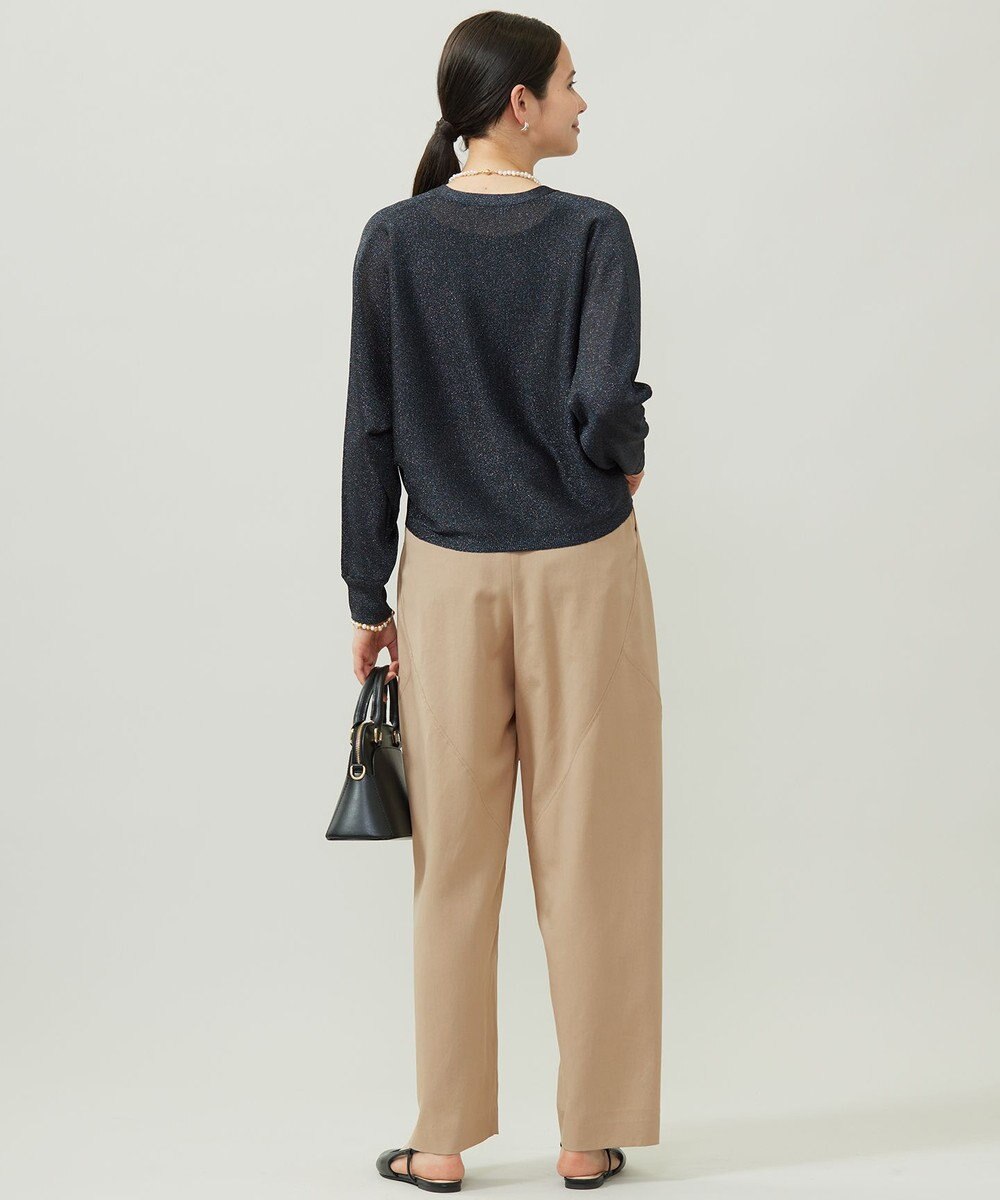 自由区 S セルロースコットンチノコクーンシルエット パンツ 