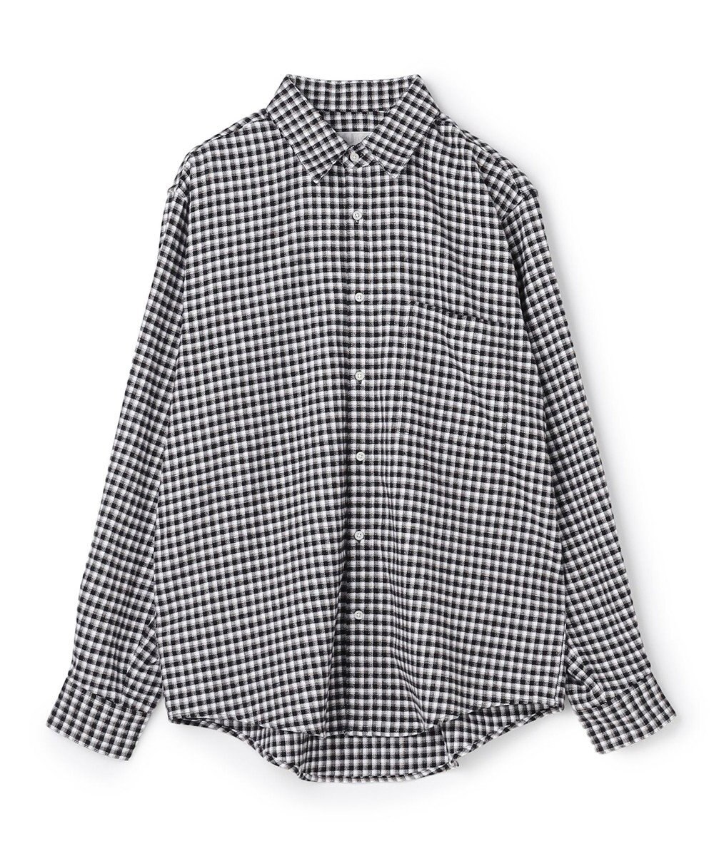 UNFILO MENS 【男女兼用】クリーンチェック ネルシャツ 