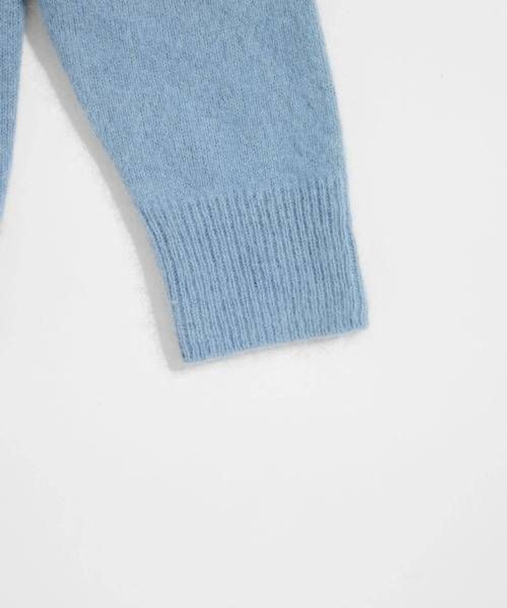 LENO BRUSHED CARDIGAN へアリーニットカーディガン 