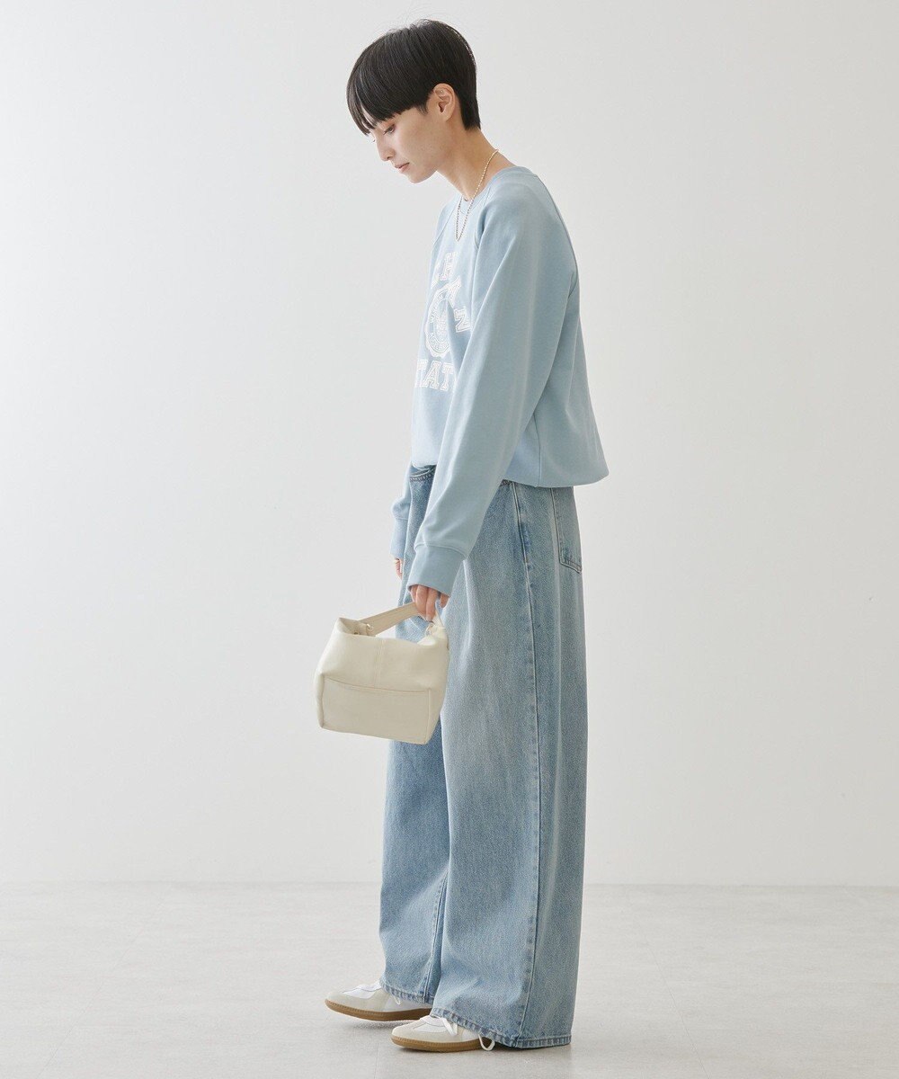 AMERICAN HOLIC タックワイドデニム 