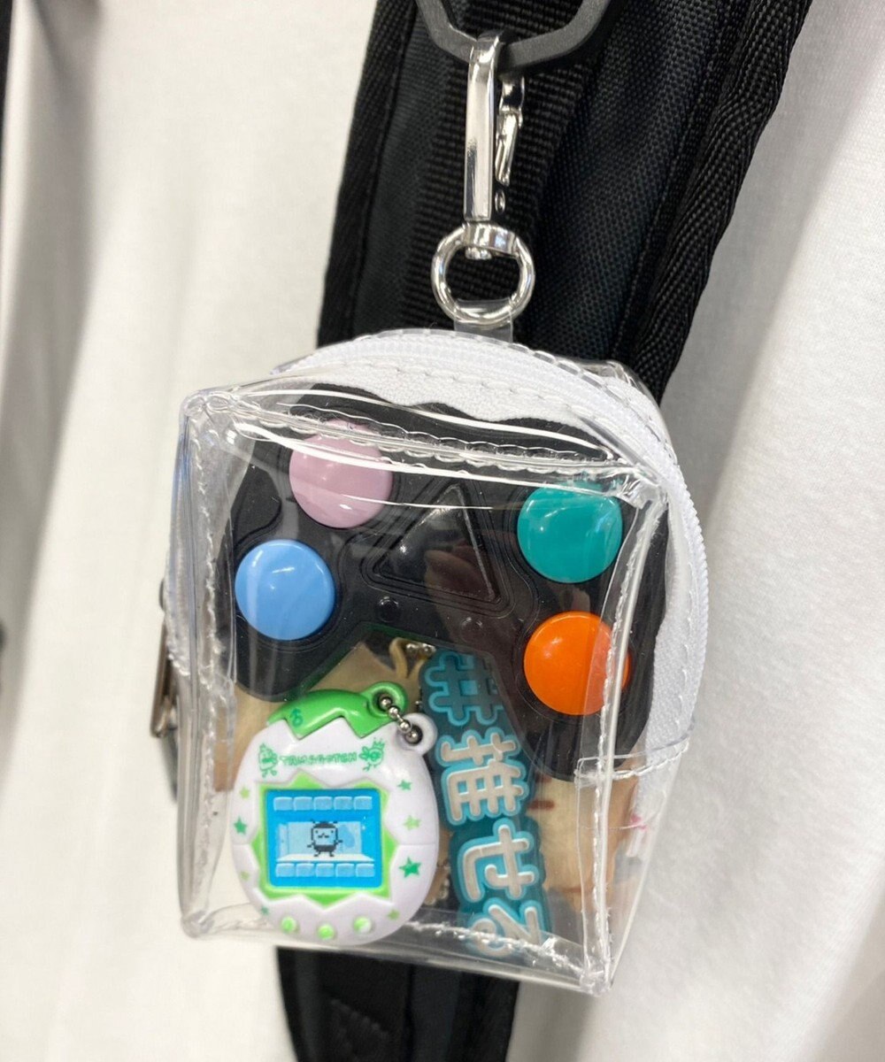 WEGO 立体クリアミニポーチ 