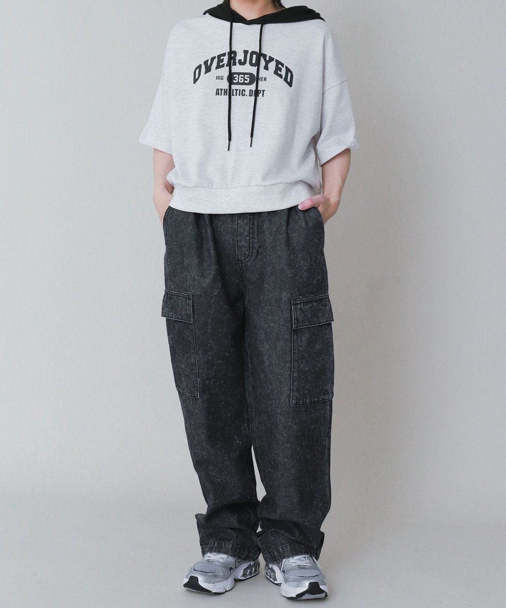 WEGO 【KIDS】デニムイージーカーゴパンツ（JUNIOR） 