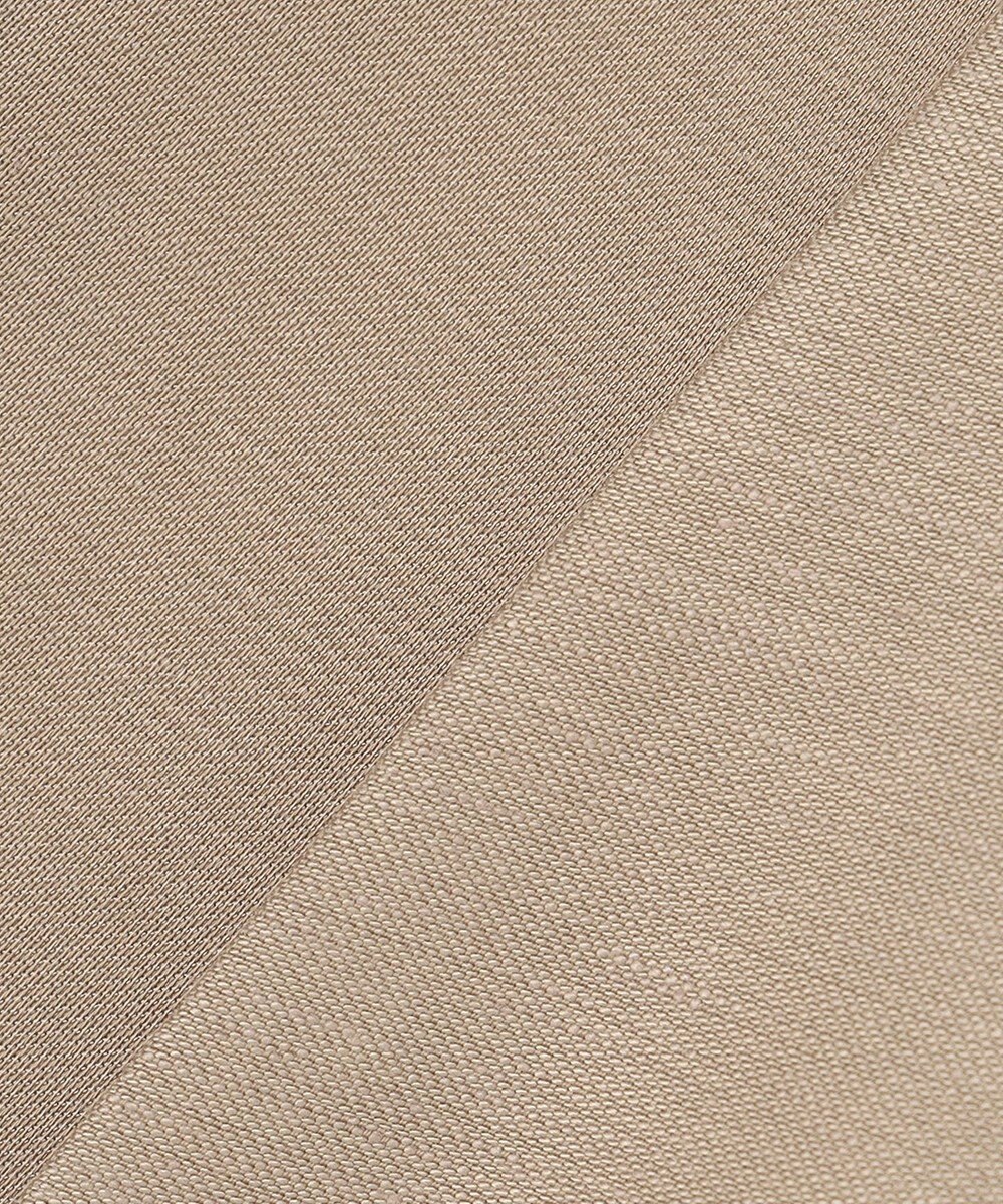 自由区 【XSサイズ～/洗える/セット可】キュプラリネンシャンタン ノーカラージャケット 