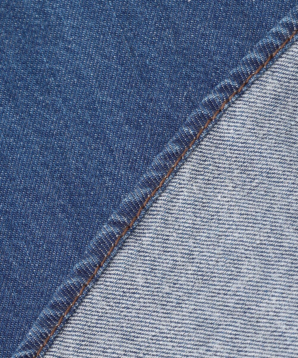 BEIGE， 【洗える】DELAUP / ダンガリー風コットンデニムシャツ 