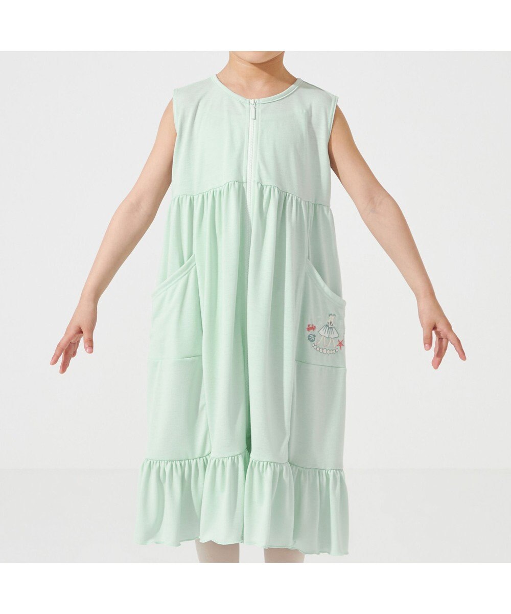 Chacott ジップアップワンピース 