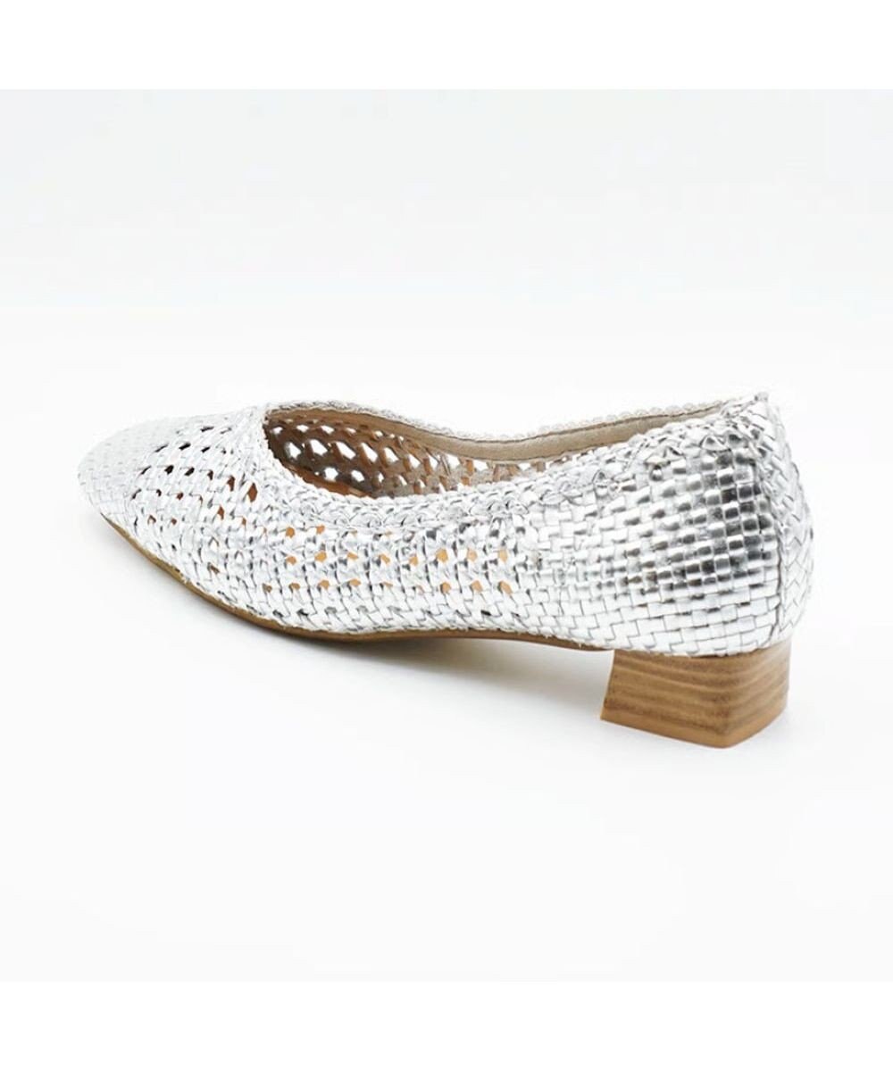 APOM レザーメッシュパンプス30 