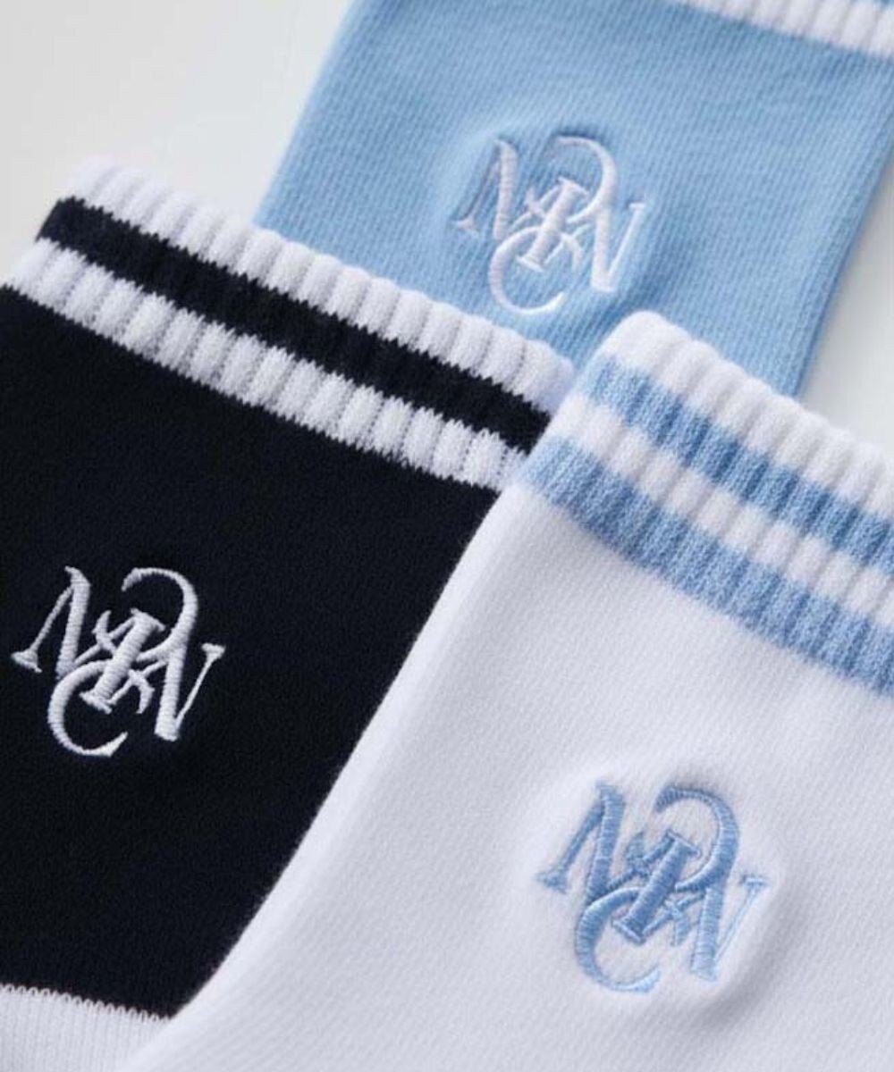 FILA GOLF／marie claire 【marie claire SPORT】抗菌防臭機能付きアンクルソックス 