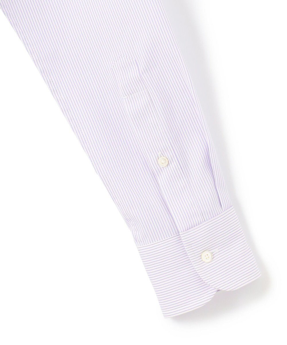 J.PRESS MEN 【PREMIUM PLEATS / 形態安定】マイクロストライプ ドレスシャツ / B.D. 