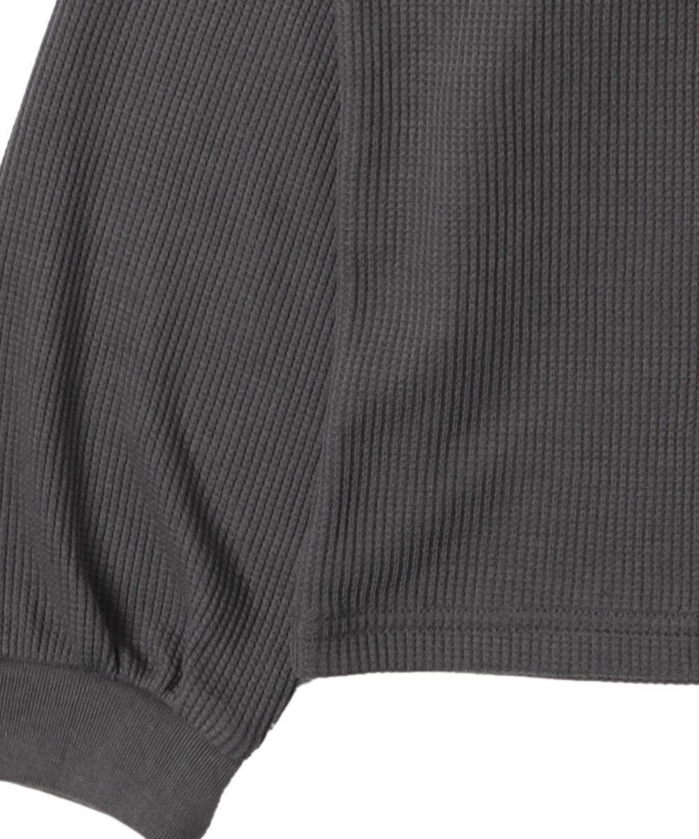 WEGO ワッフルグラフィックT（LS） 