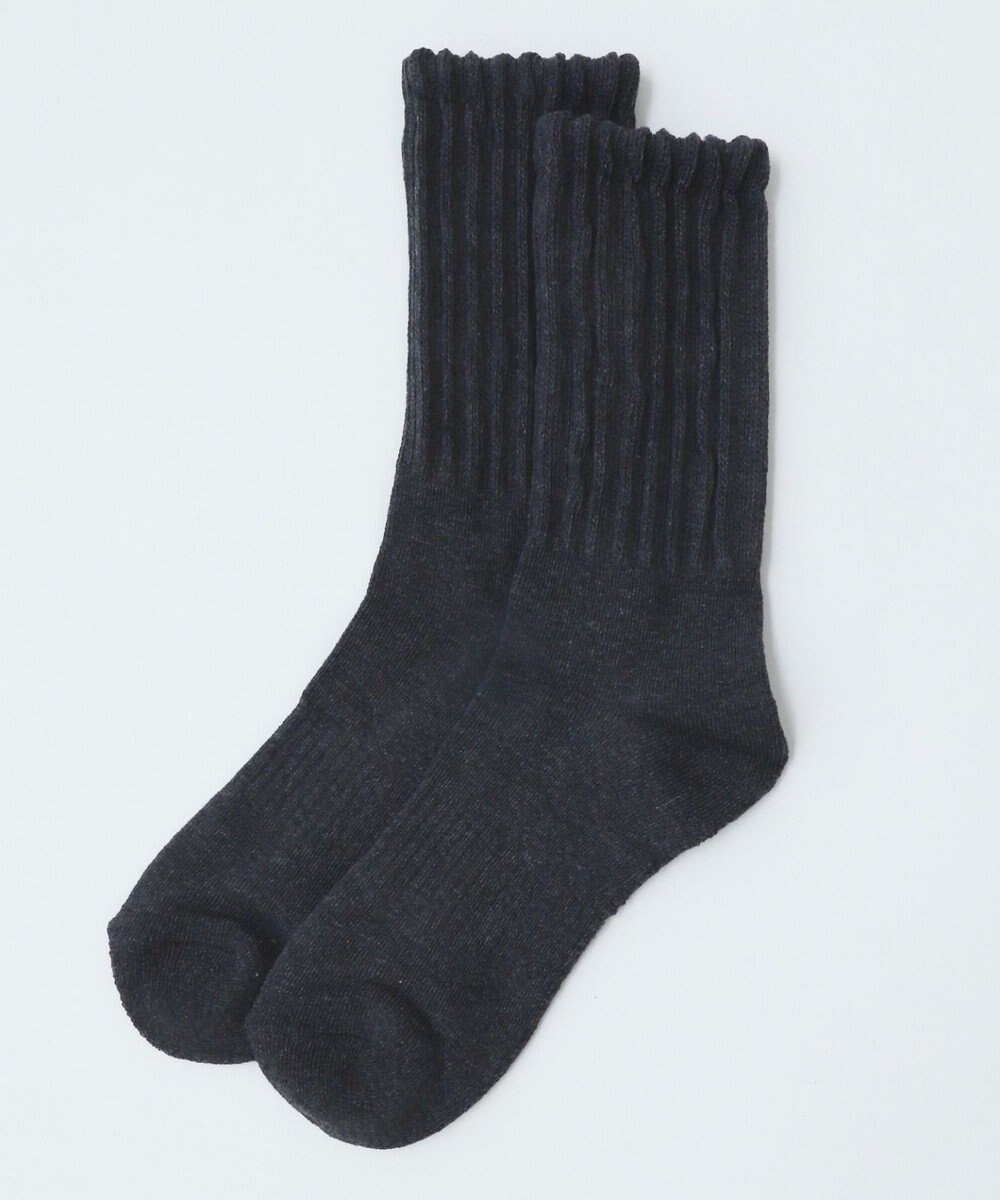 WEGO サポート付きボリューム無地リブソックス 