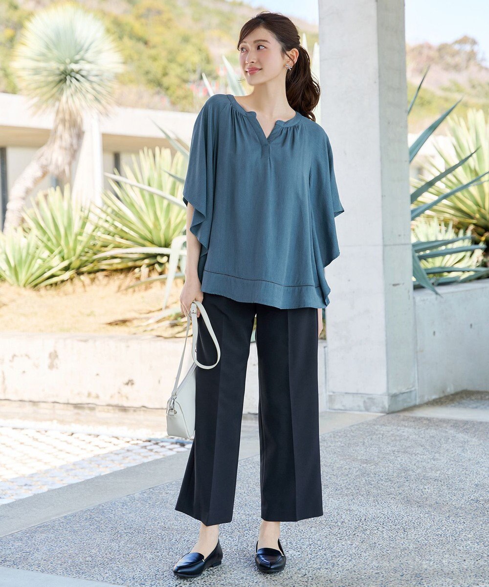 Tiaclasse 【ダブルクロス】ワイドパンツ 