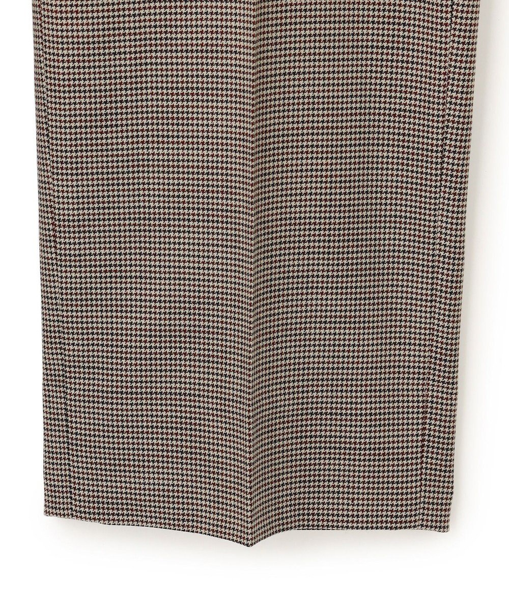 J.PRESS MEN 【J.PRESS ORIGINALS】【UNISEX】Wool Polyester Gunclub Check Piped Stem Nontuck Slacks 