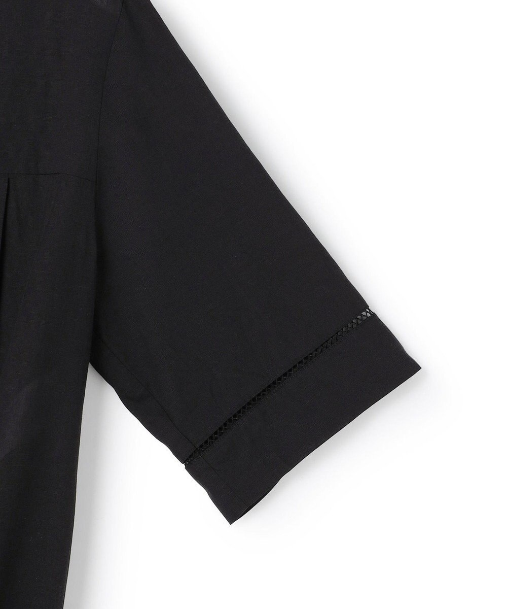 ICB L リネンスラブローン シャツワンピース 